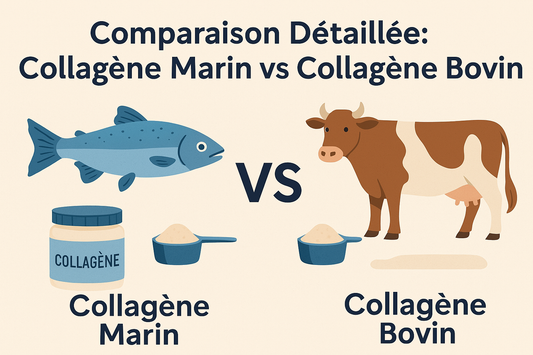 Comparaison Détaillée : Collagène Marin vs Collagène Bovin