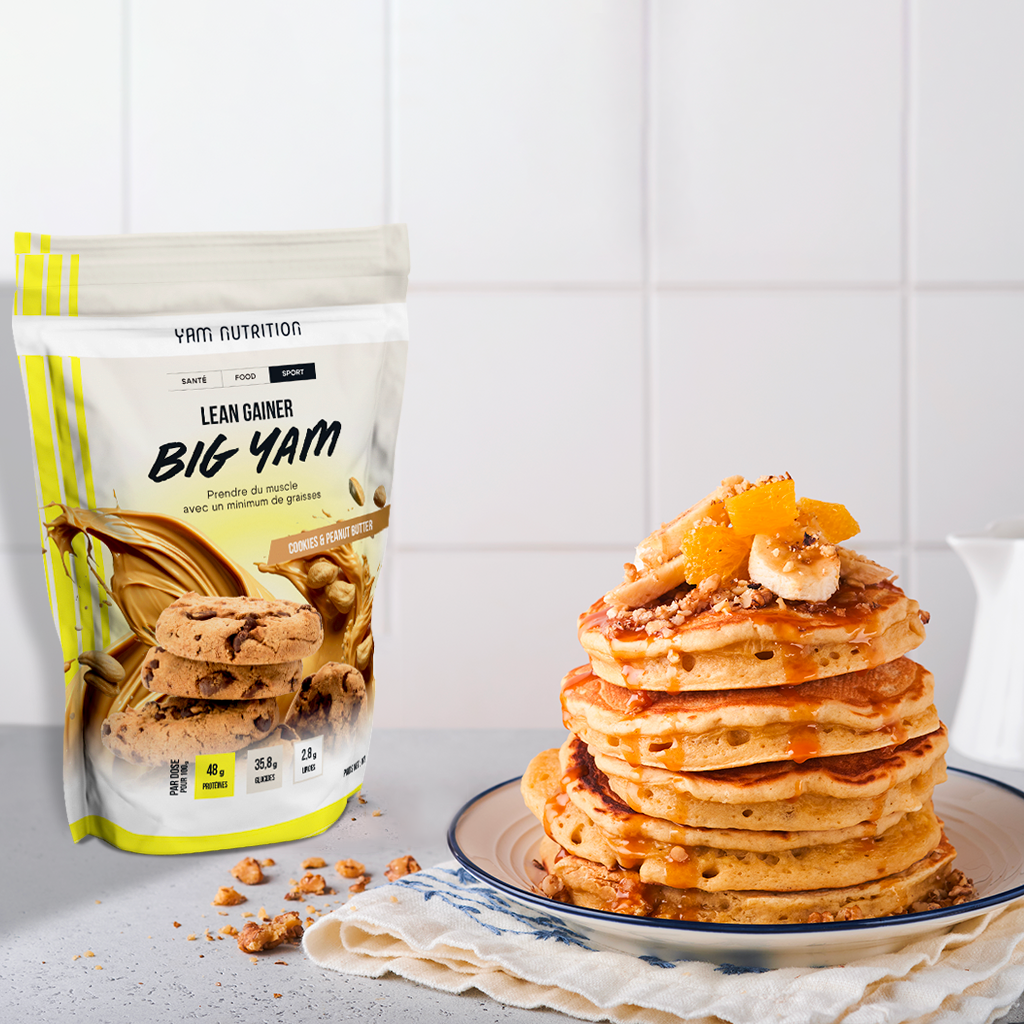 Le Big YAM : Protéines + Sucres naturels du lait, le Lean Gainer nouvelle génération
