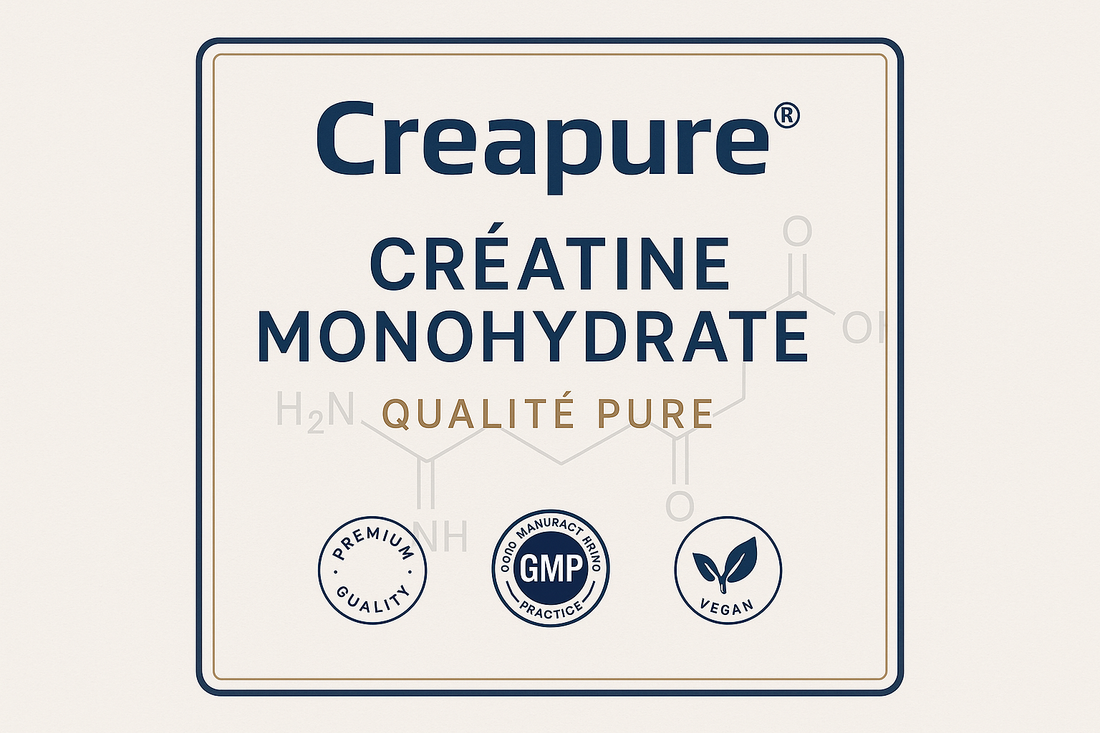 Creapure® label qualité pure de la créatine monohydrate