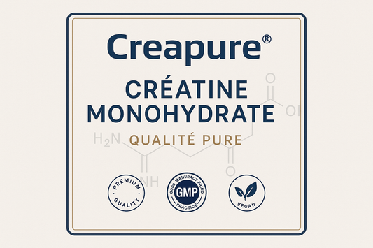 Creapure® label qualité pure de la créatine monohydrate