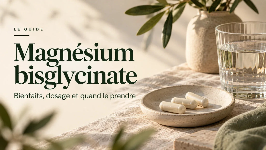 Magnésium bisglycinate : bienfaits, dosage et quand le prendre