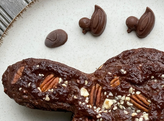 RECETTE – Gâteau au chocolat version banana bread de Pâques