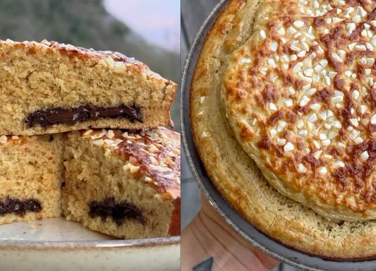 RECETTE : Gâteau Whey Caramel cœur coulant