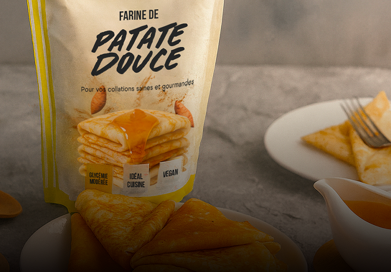 Cuisiner avec la farine de patates douces