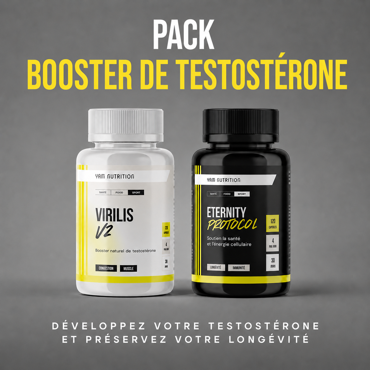 Pack Booster de Testostérone