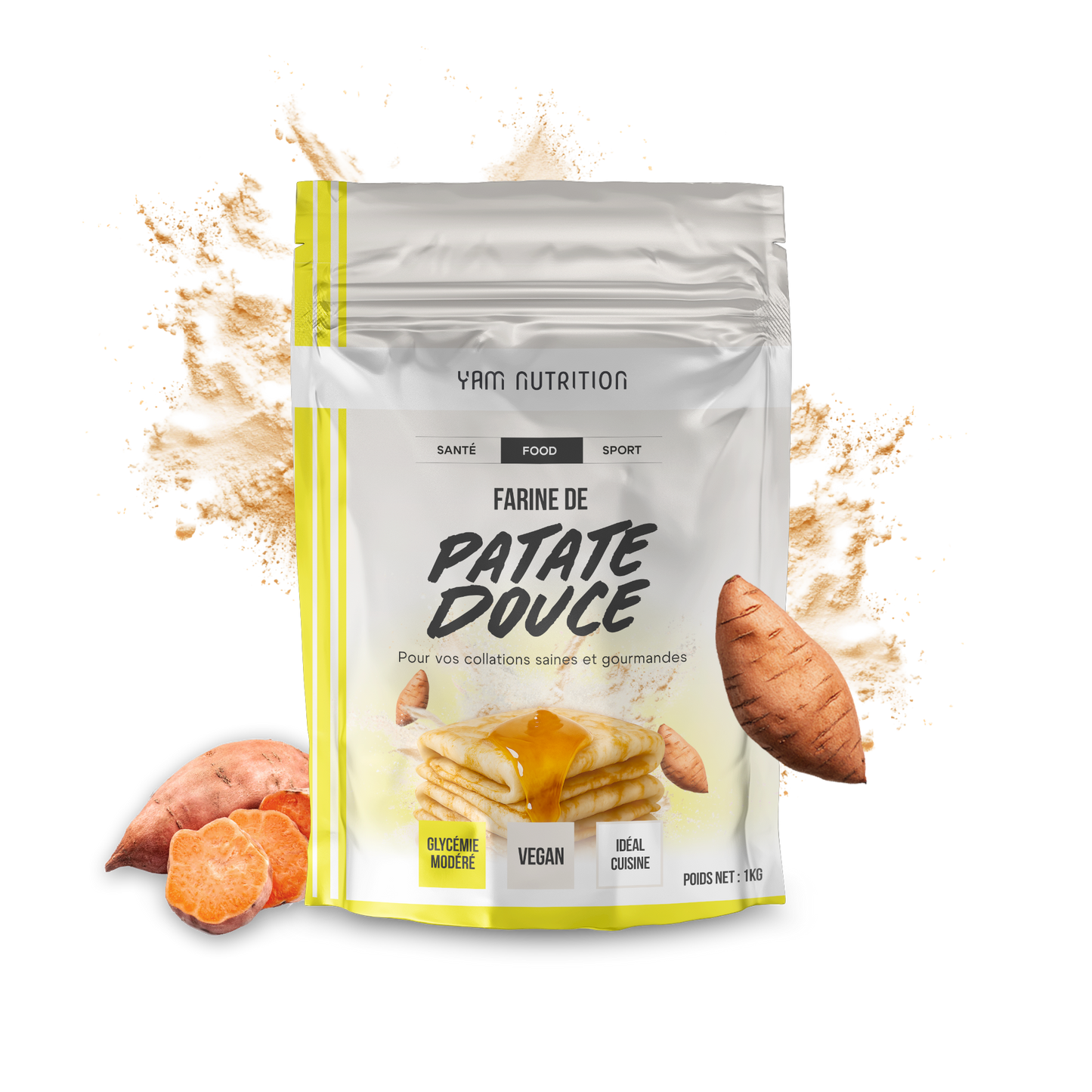 Sweet potato flour