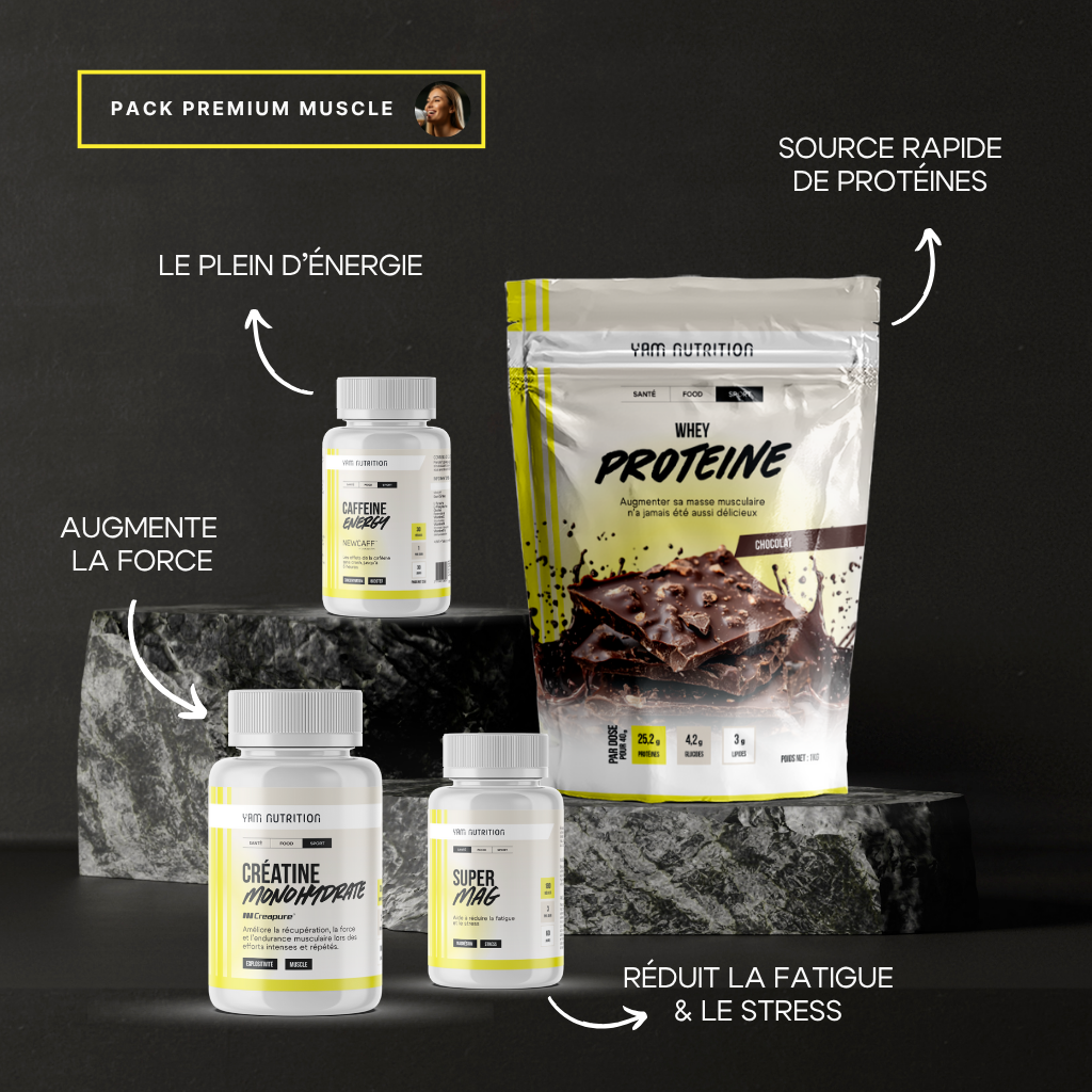 Pack Prise de Muscle Femme - Premium