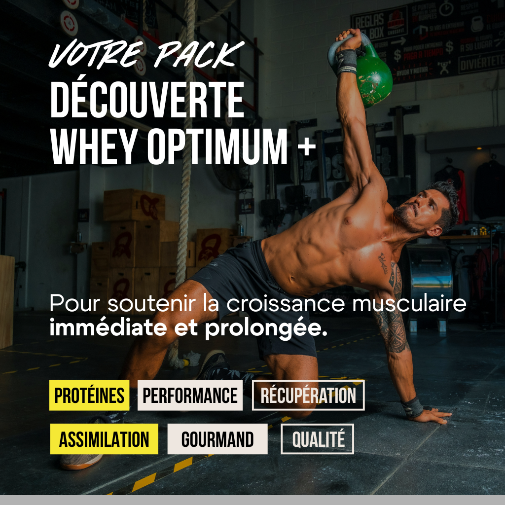 PACK DÉCOUVERTE WHEY ISOLATE OPTIMUM+