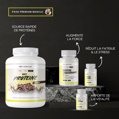 Pack Prise de Muscle Homme - Premium