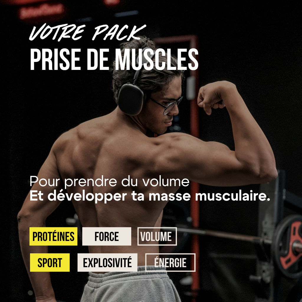 Pack Prise de Muscle Homme - Premium
