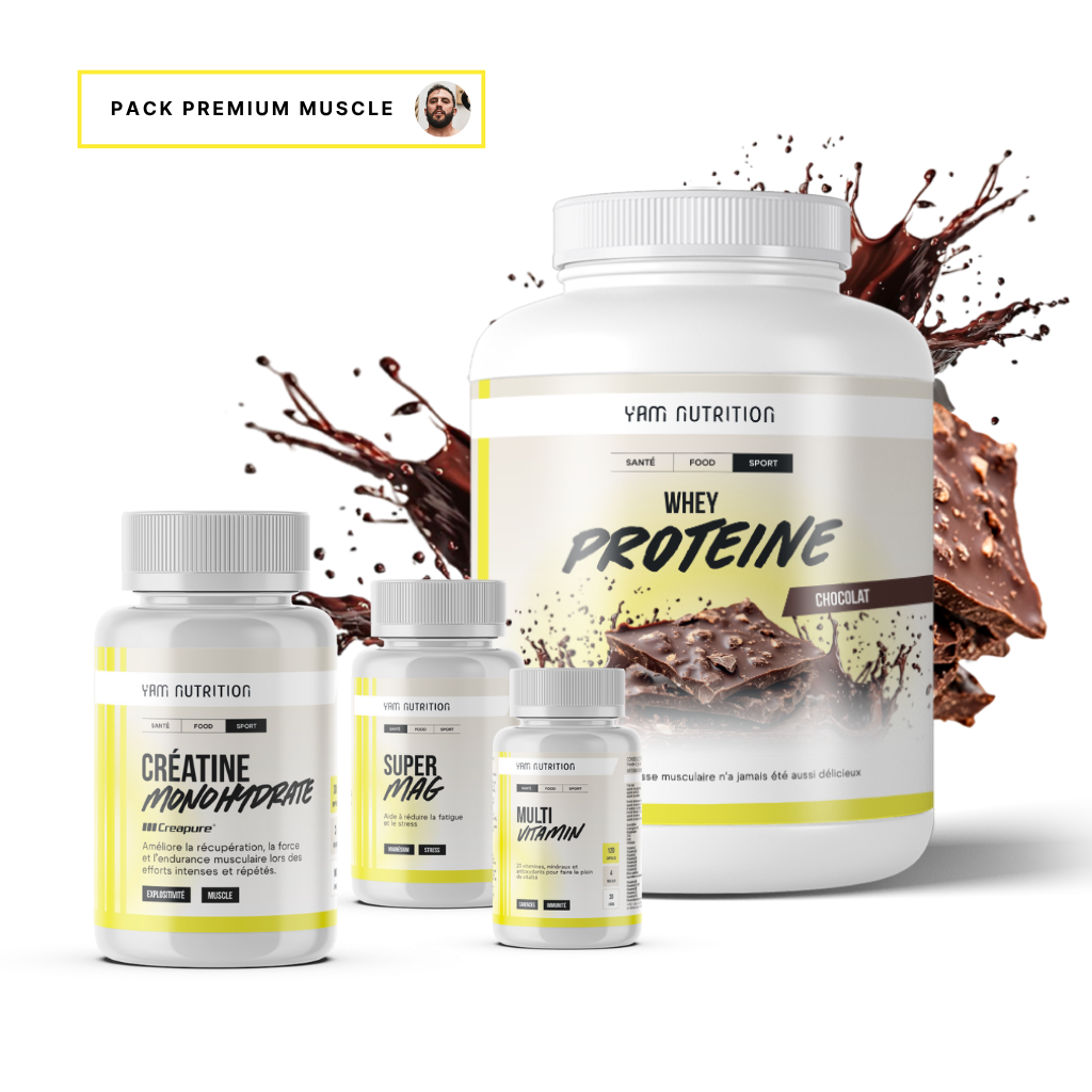 Pack Prise de Muscle Homme - Premium