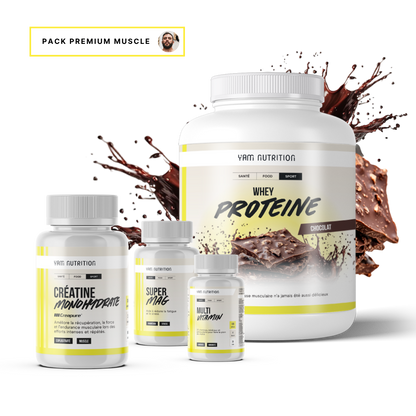 Pack Prise de Muscle Homme - Premium