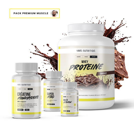 Pack Prise de Muscle Homme - Premium