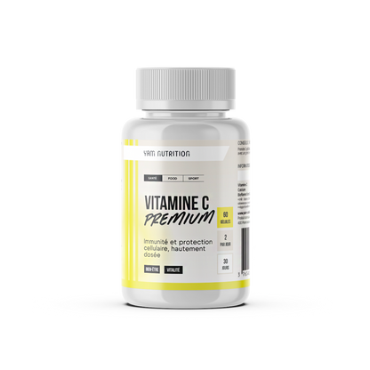 Vitamine C Premium YAM Nutrition - pot de 60 gélules
