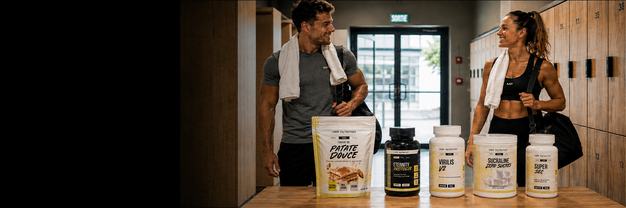 Sélection Back to Gym YAM Nutrition