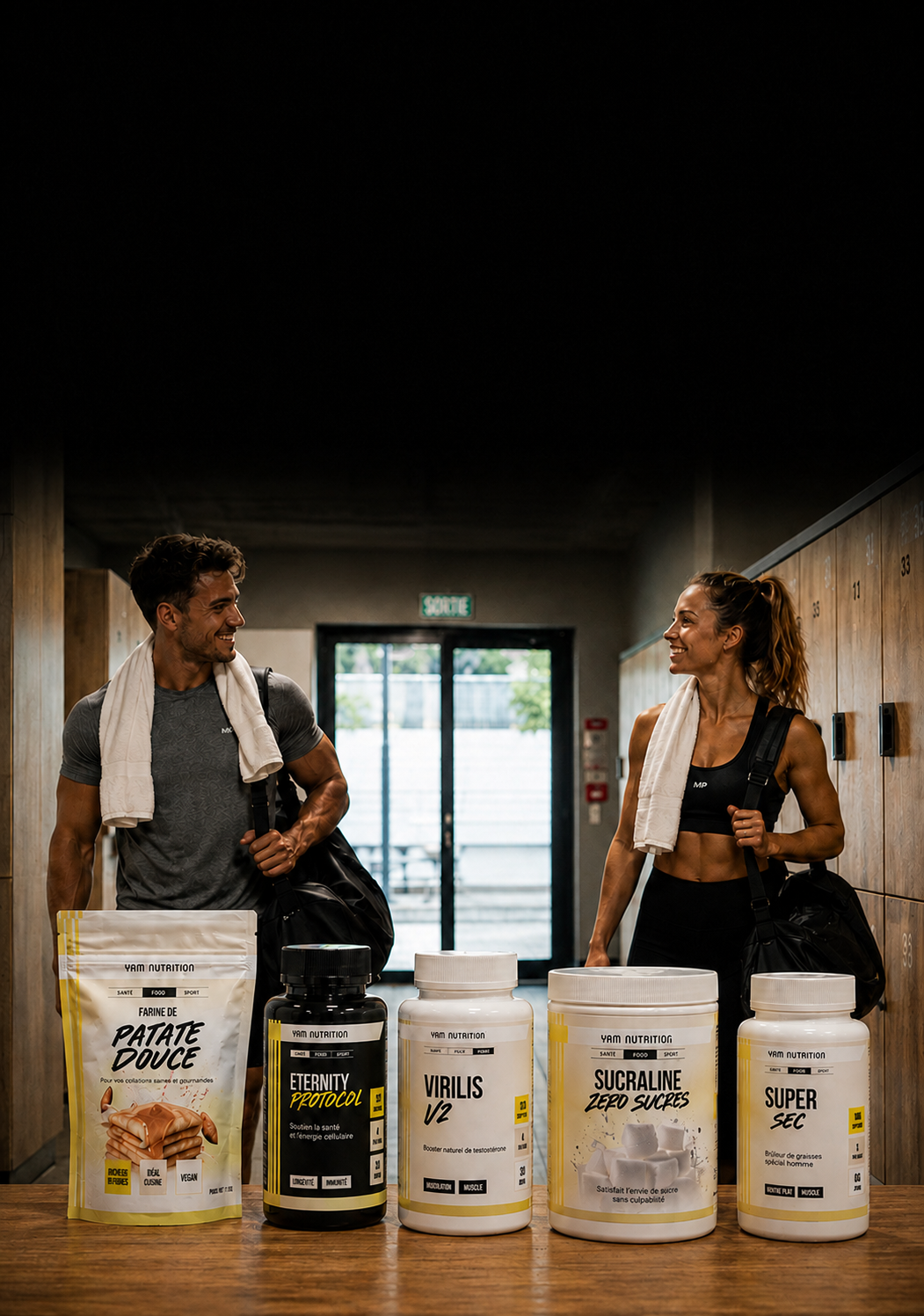 Sélection Back to Gym YAM Nutrition