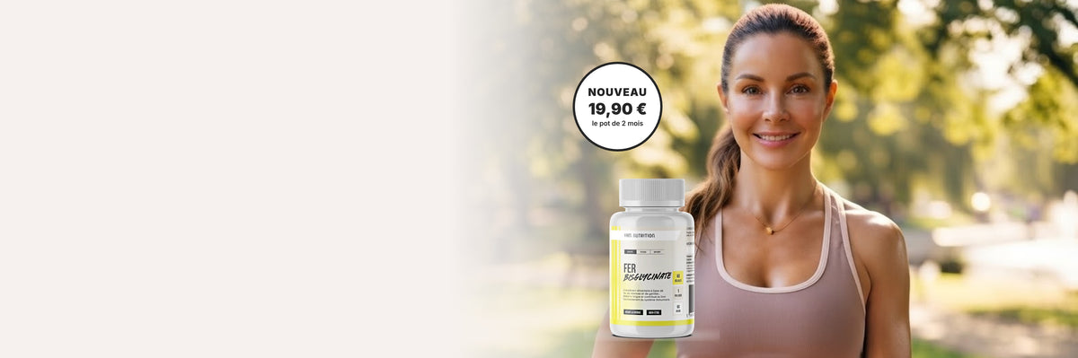 Fer Bisglycinate YAM Nutrition, nouveau