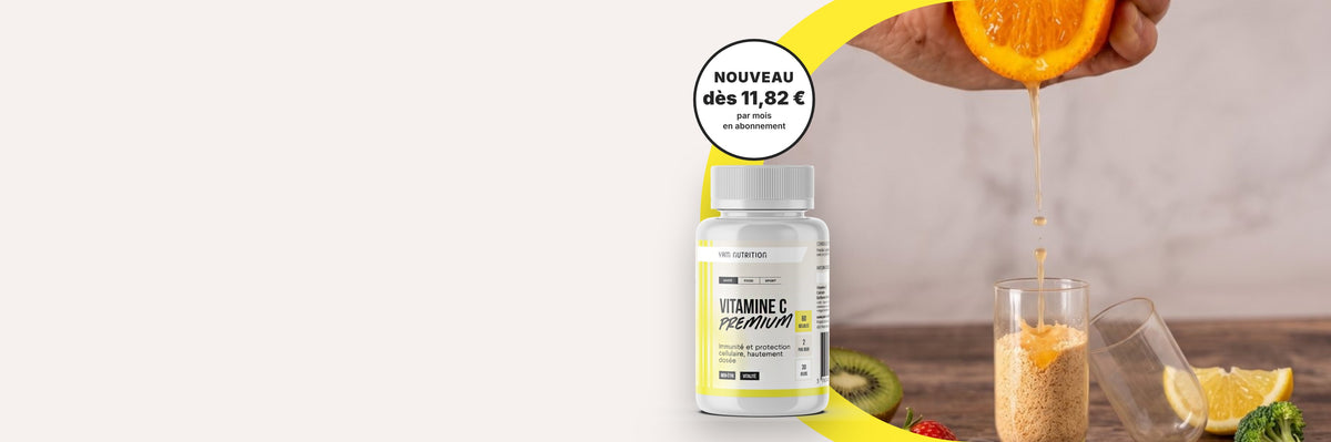 Vitamine C YAM Nutrition, nouveau