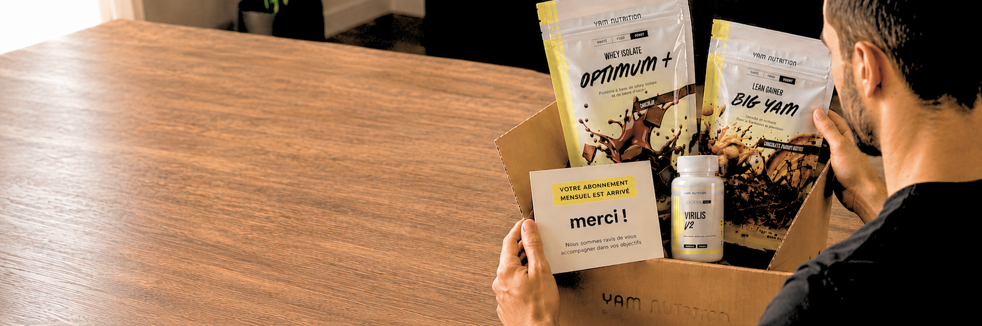 Abonnement mensuel YAM Nutrition