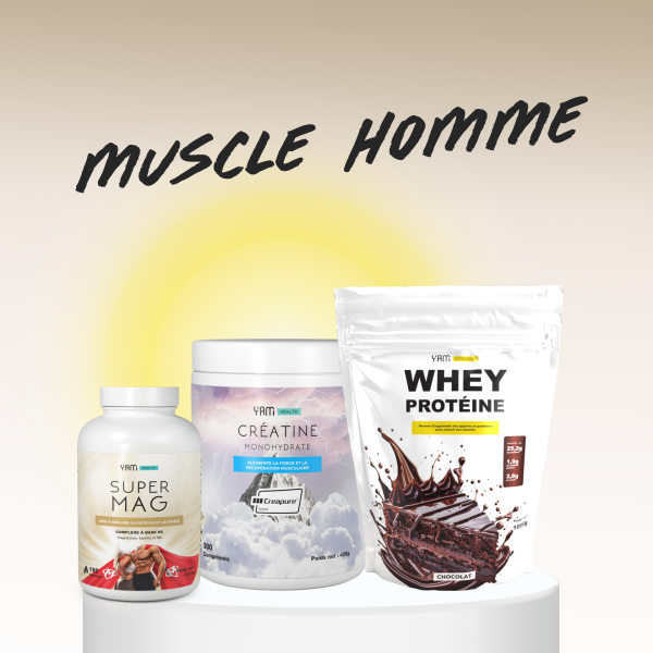 🤍 PACK MUSCLE HOMME
