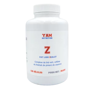 Z en 120 gélules de YAM Nutrition