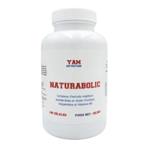 Naturabolic 180 gélules de YAM Nutrition