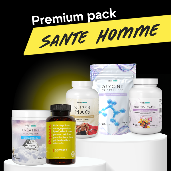💛 PACK PREMIUM SANTE HOMME