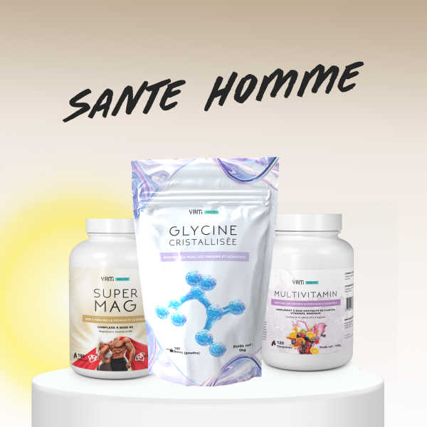 🤍 PACK SANTE HOMME