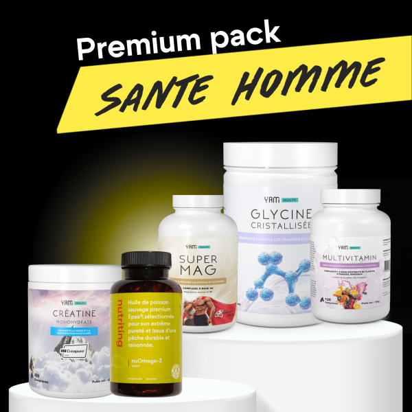 💛 PACK PREMIUM SANTE HOMME