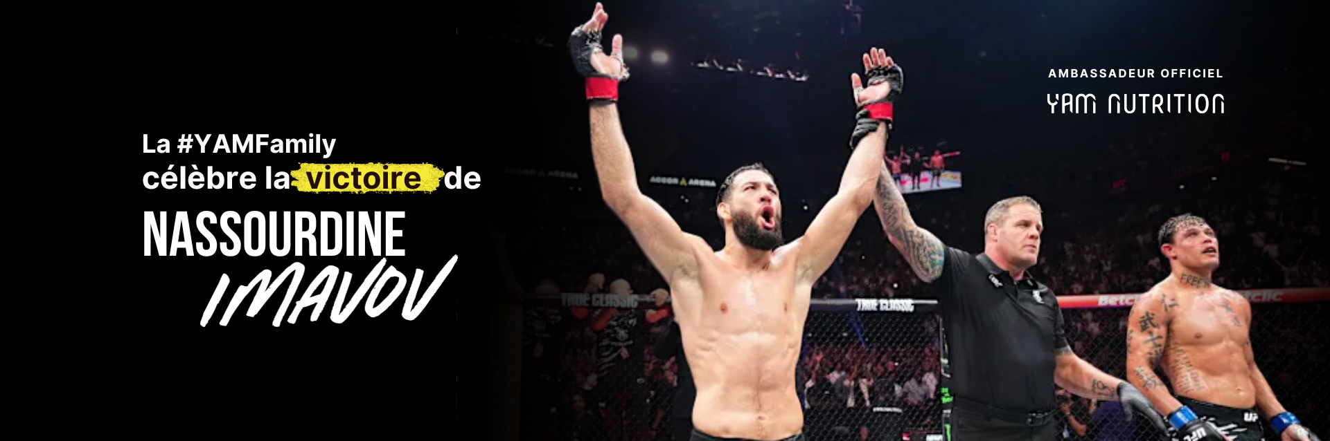 Victoire Nassourdine Imavov UFC Paris